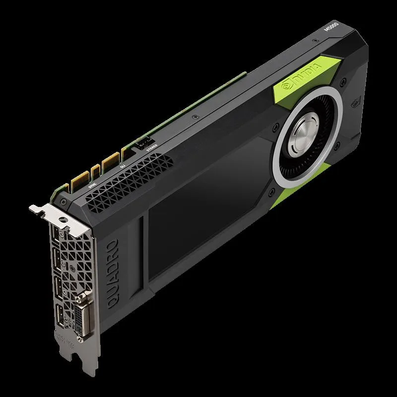 NVIDIA NVIDIA Quadro M5000 8GB GDDR5 256-bit PCI Express 3.0 x16 Full Height workstation graphics card — photo du produit