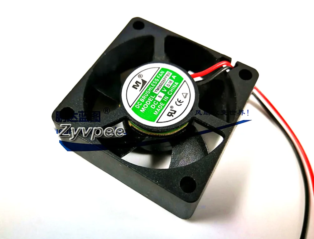 Zyvpee Zyvpee YM05035PFB3 35mm ball-bearing case fan — foto produk
