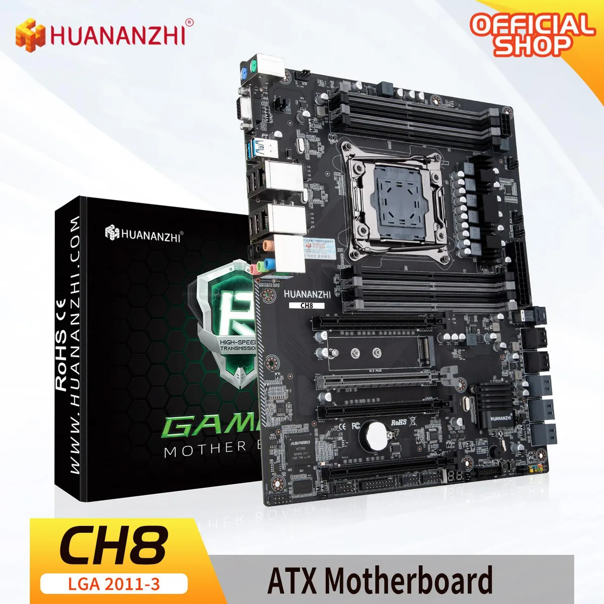 HUANANZHI HUANANZHI X99 CH8 LGA 2011-3 Intel motherboard — product photo