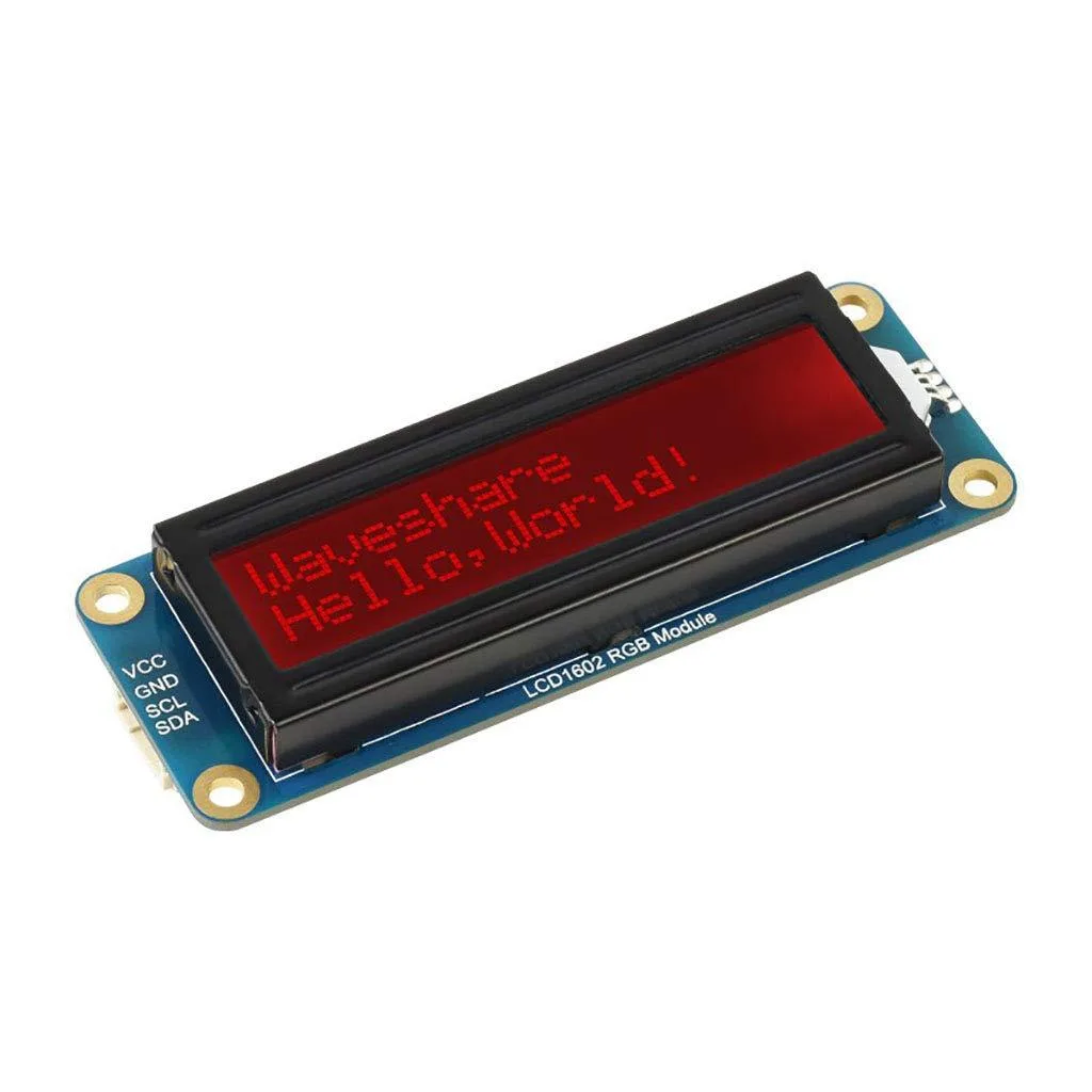 LORDWORLD LORDWORLD LCD1602 RGB I2C Module 3.3V 5V — foto produk