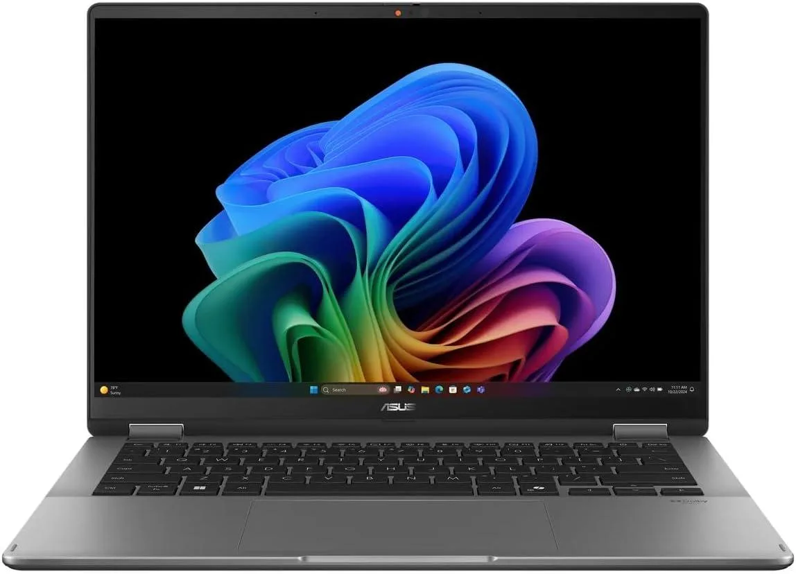 ASUS ASUS Vivobook Flip 14 2-in-1 Laptop Intel Core Ultra 7 256V 16GB 1TB OLED Gray — תמונת המוצר