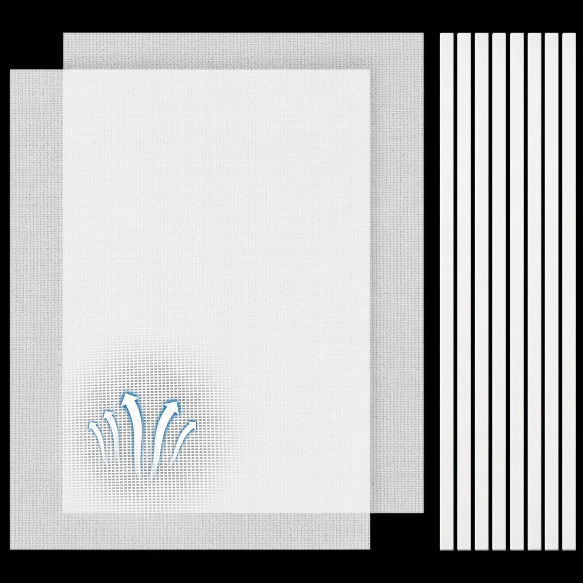  Westinghouse YX-Woanger-4437 300×400mm dust filter 2 pcs — 商品写真