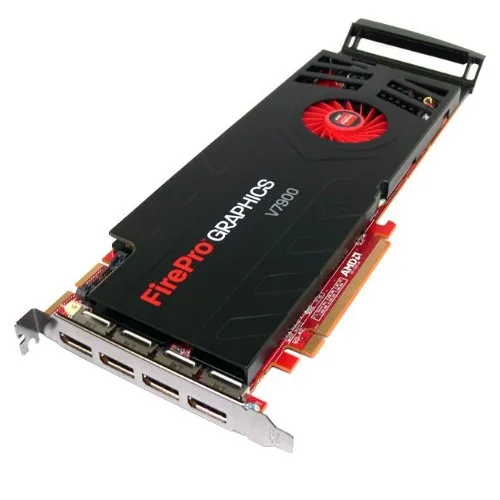 ATI ATI FirePro V7900 2GB DDR5 4x DisplayPort workstation graphics card — ürün fotoğrafı