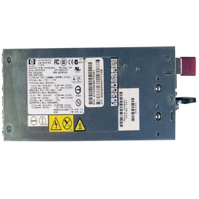 COMPAQ COMPAQ 403781-001 1000W hot-plug power supply for ProLiant ML350 ML370 DL380 G5 — Produktfoto