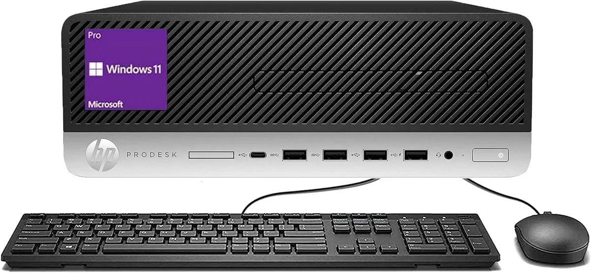 HP HP ProDesk 600 G5 SFF desktop PC i7-9700 32 GB 512 GB NVMe Windows 11 Pro Wi-Fi — photo du produit