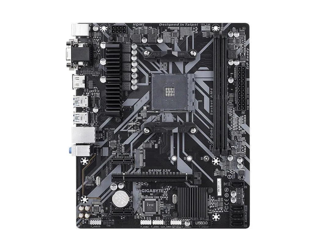 GIGABYTE GIGABYTE B450M S2H AMD B450 motherboard — product photo