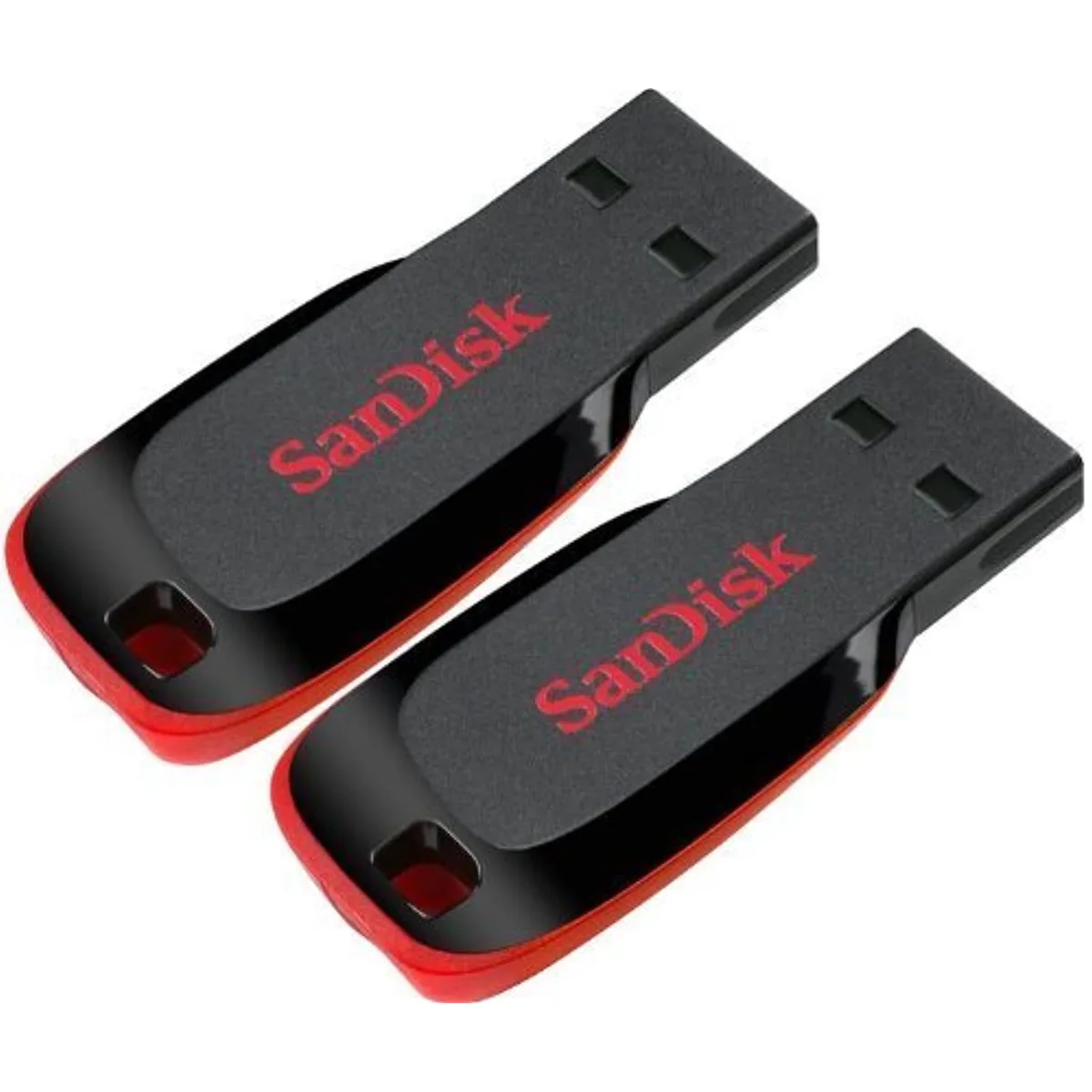 SanDisk SanDisk Cruzer Blade USB 2.0 16GB x 2 (32GB) USB flash drive — product photo