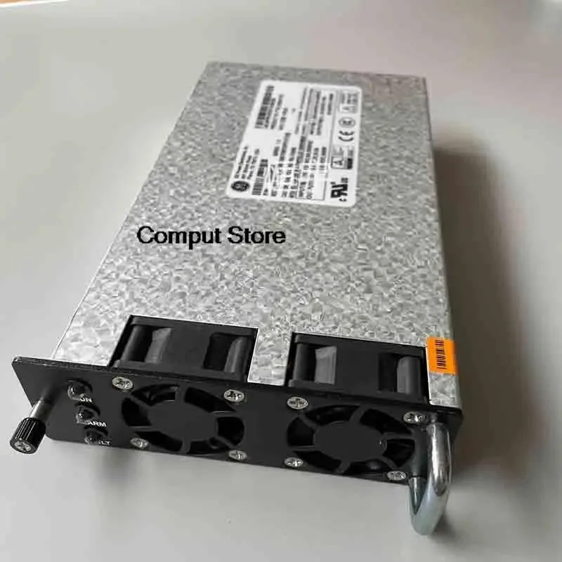 Redundant 1000W power module in silver metal casing