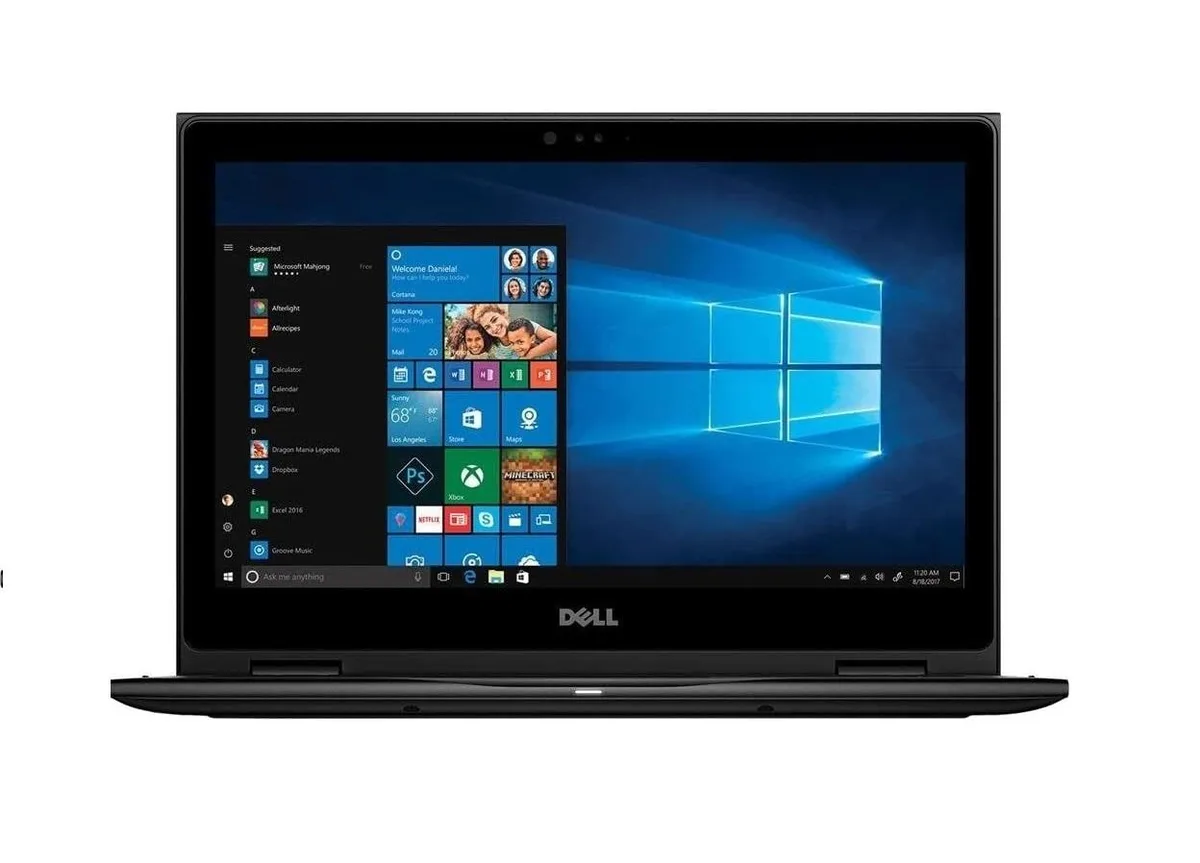 Silver Dell Latitude 3390 2-in-1 13.3 inch touchscreen laptop