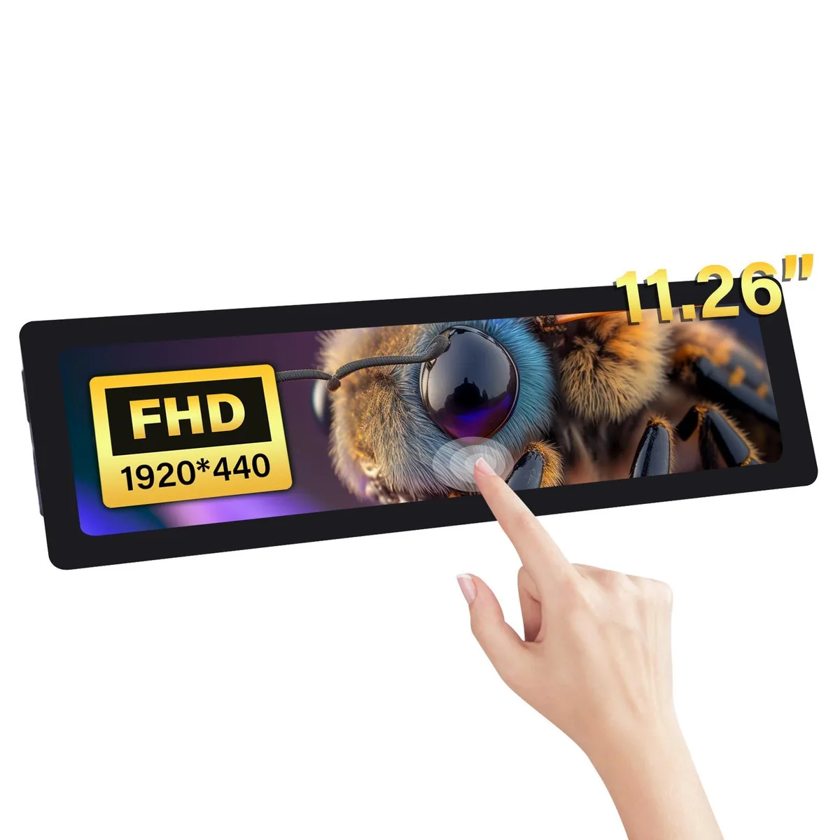 52Pi 52Pi 11.26" Portable Monitor 1920x440 Capacitive Touch — φωτογραφία προϊόντος