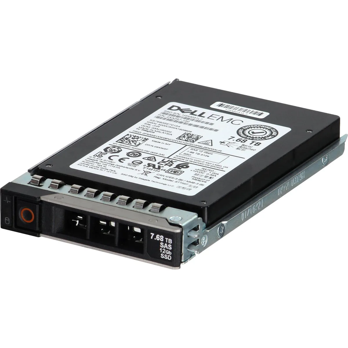 DELL DELL 5KW0F 7.68TB 12Gbps SAS enterprise SSD — produktfoto