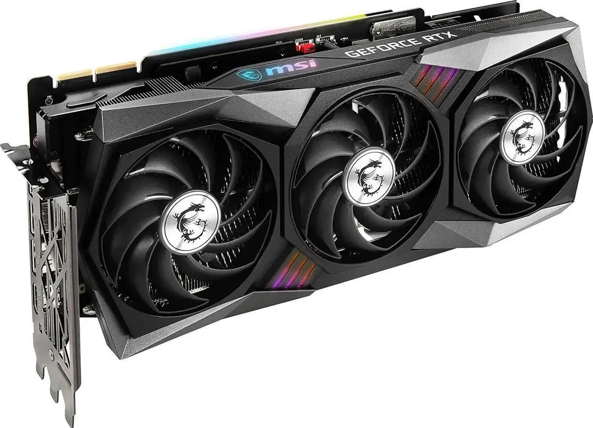 MSI MSI GeForce RTX 3090 Ti GAMING X TRIO 24G graphics card — 商品写真