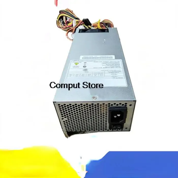 Silver 2U rack server power supply unit with dual 8-pin connectors