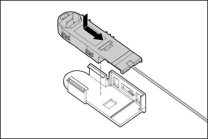 HPE HPE 587324-001 2GB Flash Backed Write Cache server RAM — ürün fotoğrafı