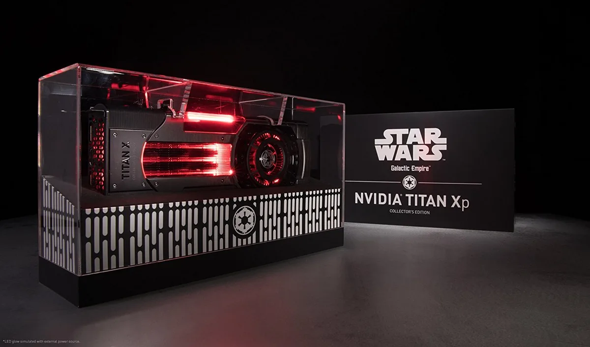 NVIDIA NVIDIA Titan Xp Galactic Empire 12GB GDDR5X graphics card — photo du produit