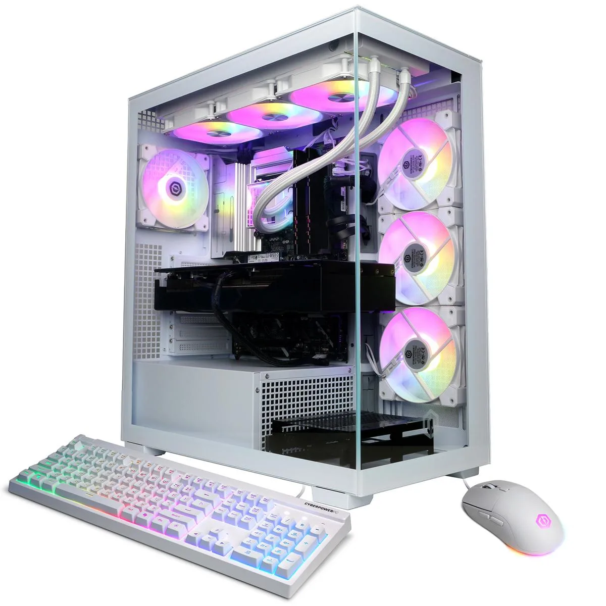 CyberpowerPC CyberpowerPC Gamer Supreme Intel Core Ultra 9 285K 32GB 2TB RTX 5080 16GB White — produktfoto