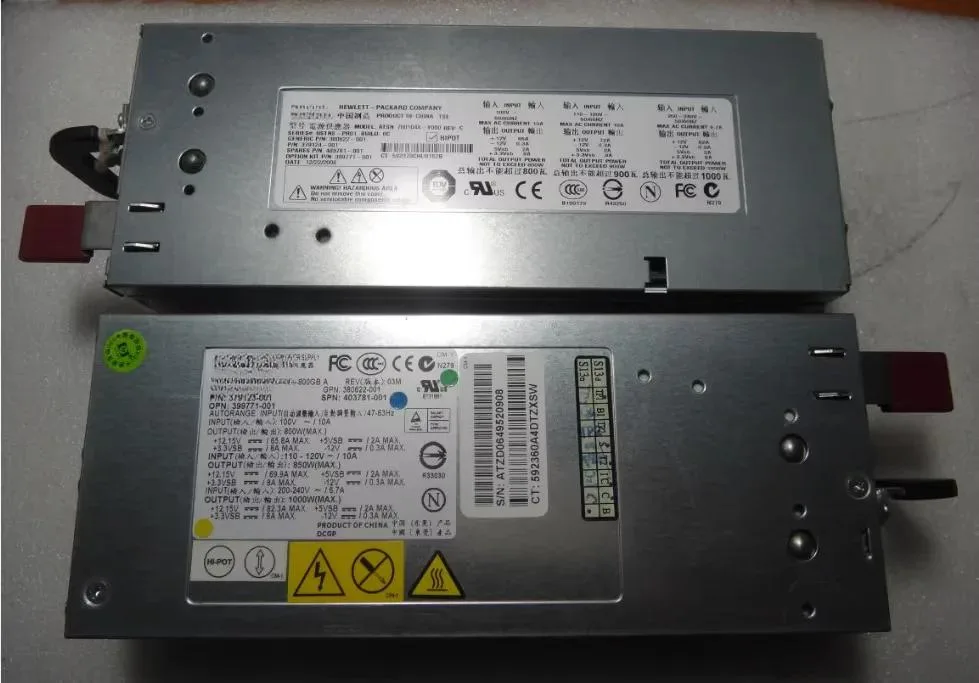 KHACHIMO 1000W ATX power supply unit for DL380 370 350G5