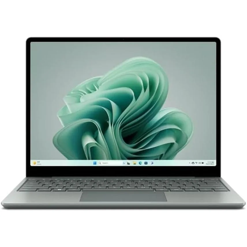 Sage metal laptop, 12.4 inch touchscreen, thin and light