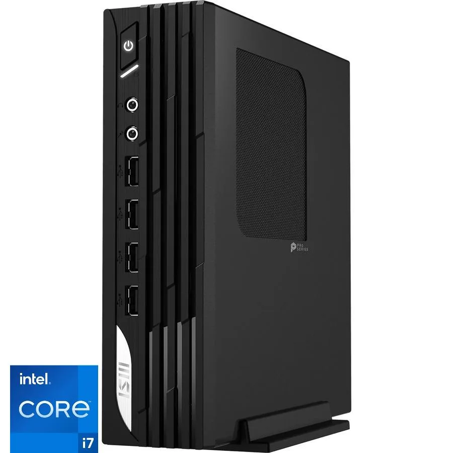 MSI MSI PRO DP21 13M-499US desktop PC Intel Core i7-13700 8GB DDR4 500GB NVMe SSD — photo du produit