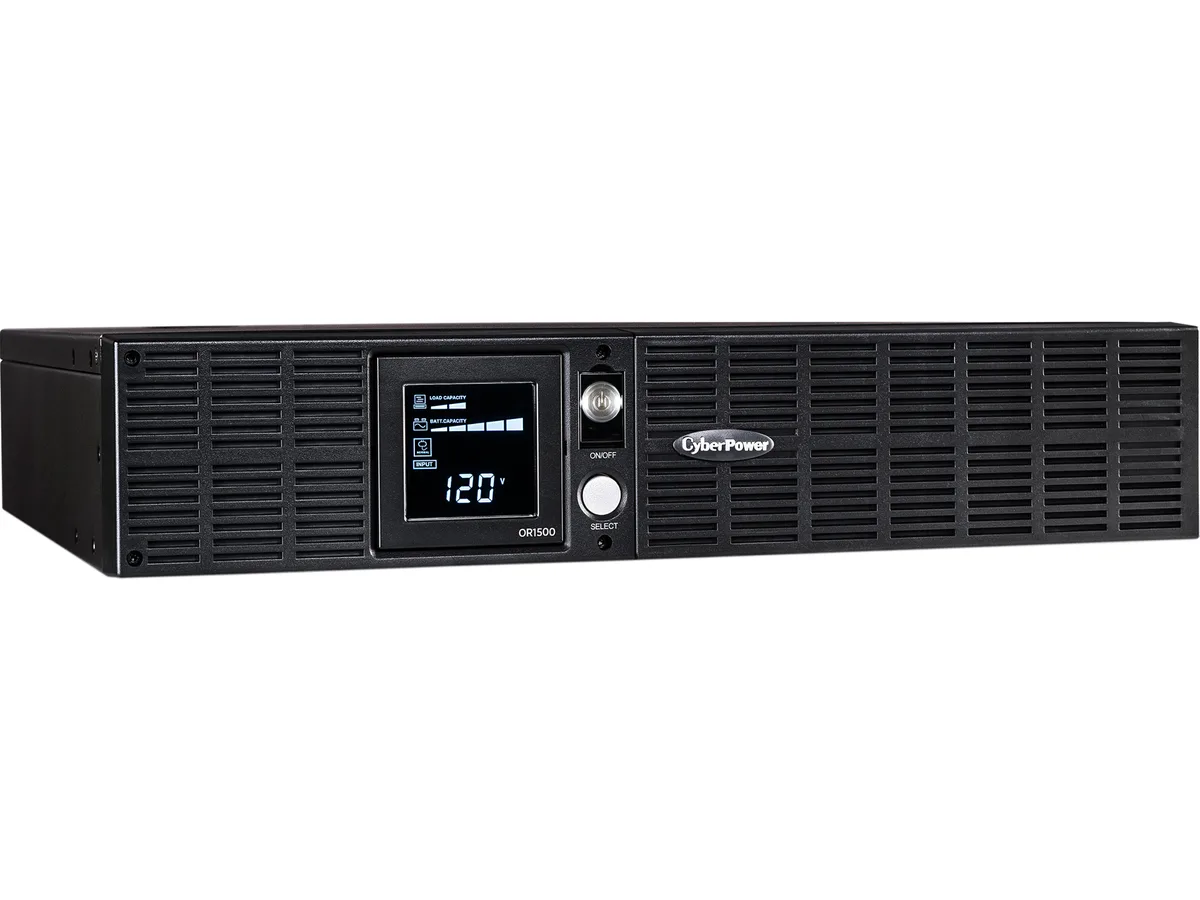 CyberPower CyberPower OR1500LCDRT2U UPS 1500VA 900W 120V 2U 8 Outlets — productfoto