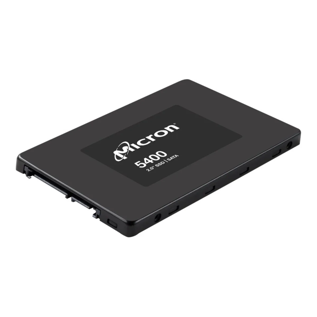 2.5 inch SATA enterprise SSD, black metal casing