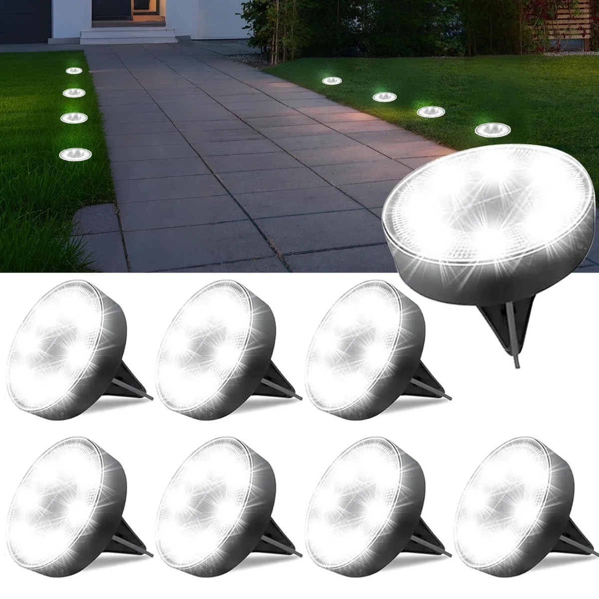  FocuSolar 11800165 Landscape Lighting 8 Pack IP68 — termékfotó