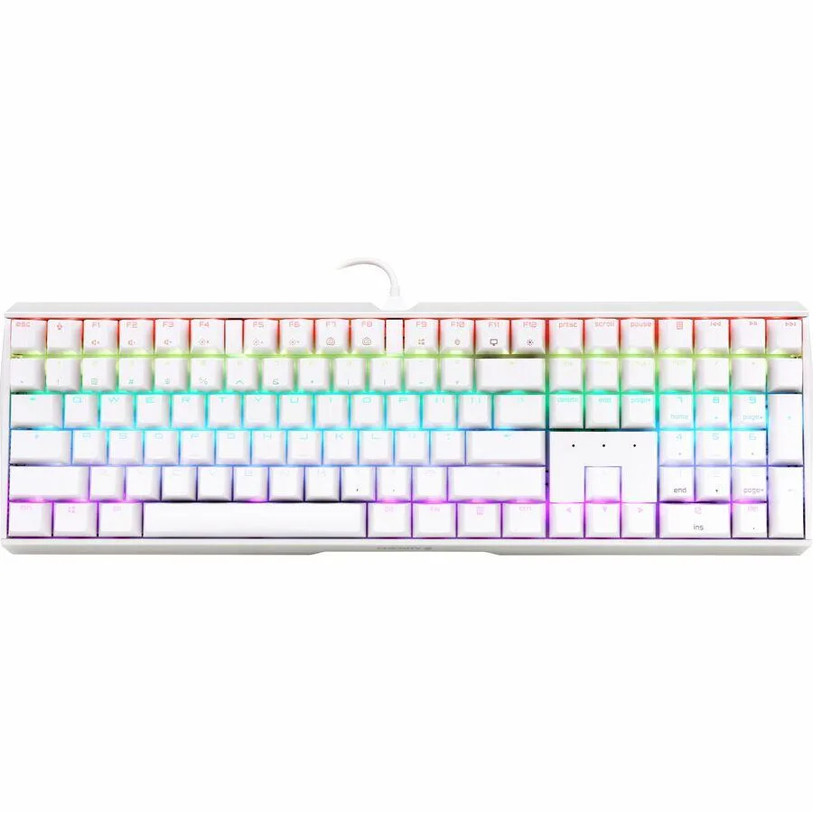ZF ZF CHERRY MX BOARD 3.0S RGB MX Red White Gaming Keyboard — produktbild