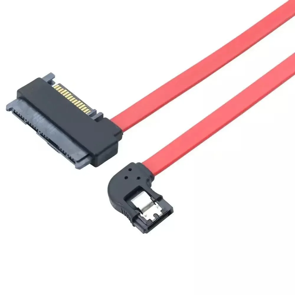 Vszerda Vszerda SFF-8482 SAS 29+15P to SATA 7P Left-Angle Adapter Cable 50cm — ภาพสินค้า