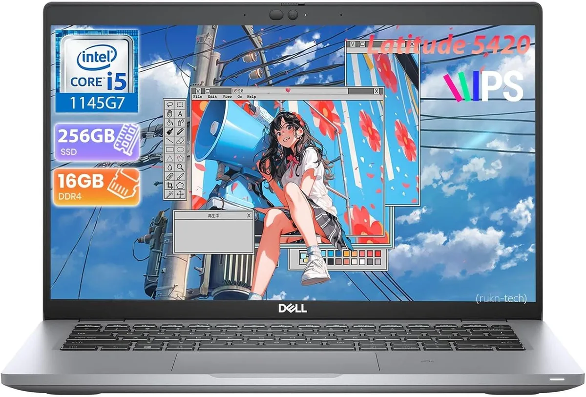 DELL DELL Latitude 5420 laptop Core i5-1135G7 16GB 256GB 14" FHD Titan Gray — product photo