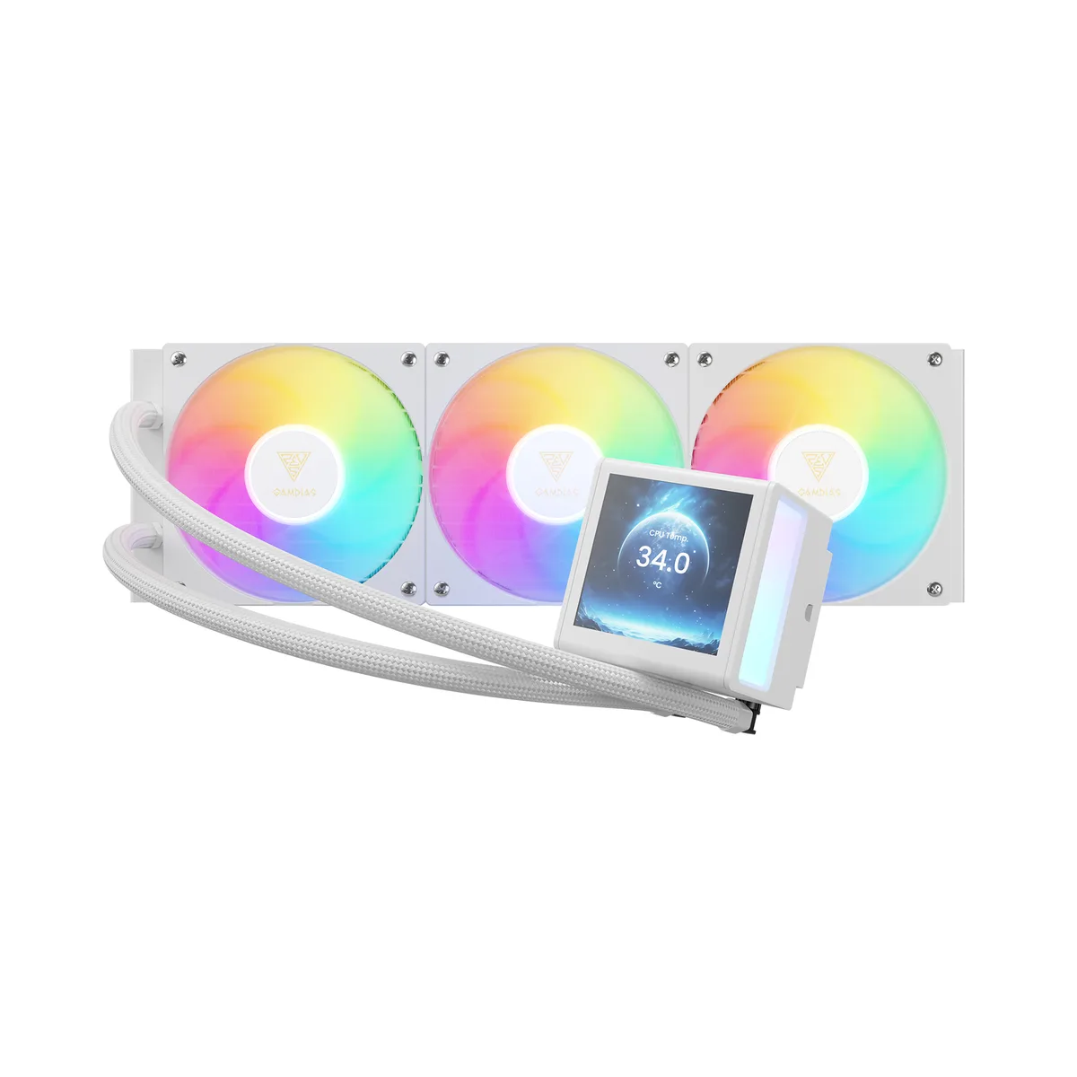 GAMDIAS Technology GAMDIAS Technology CHIONE P5-360 WH liquid cooler — product photo