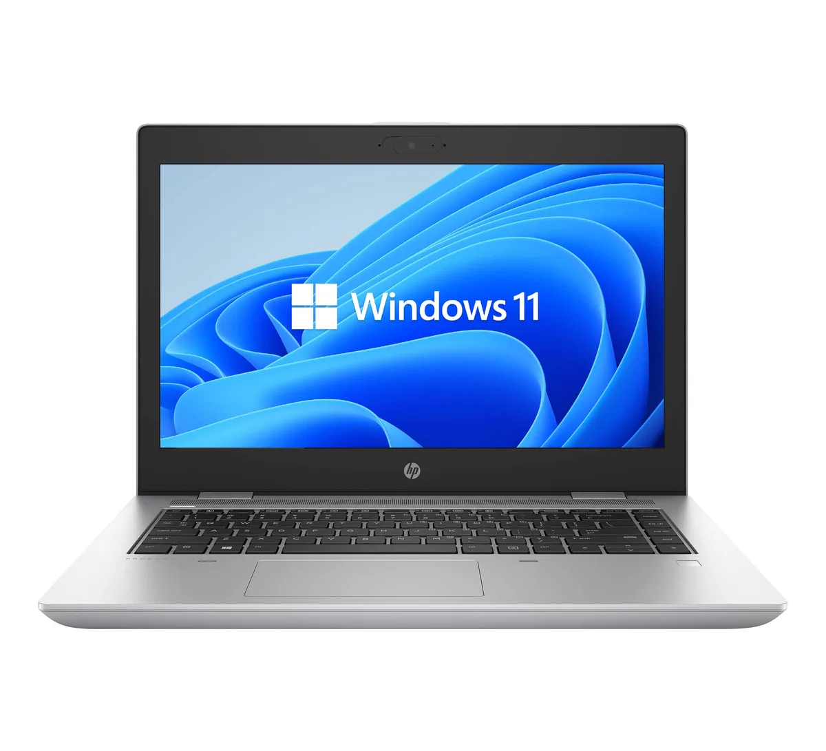 Silver 14-inch HP ProBook 640 G5 laptop, non-touch display, Grade A condition
