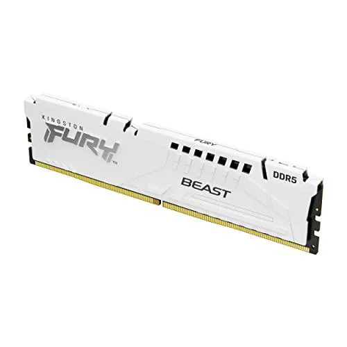 Kingston Technology Corp. Kingston Technology Corp. 16 GB DDR5 5600 MT/s CL36 SO-DIMM Fury Beast White EXPO — foto del prodotto