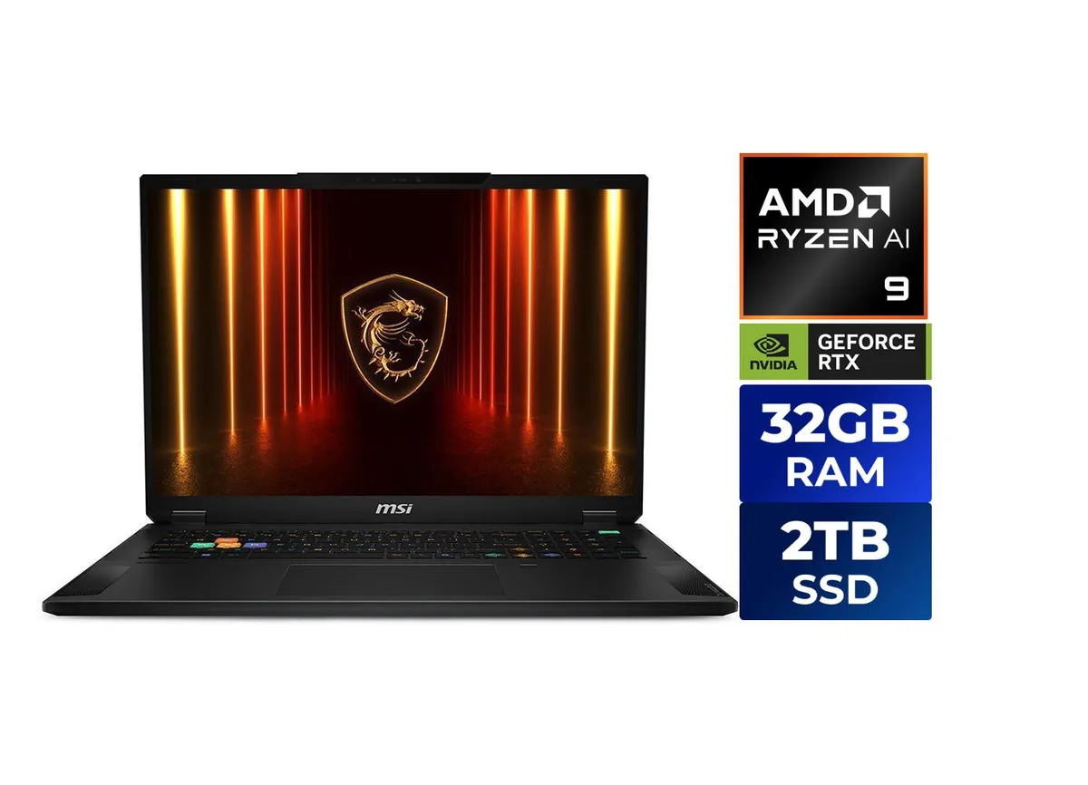 MSI MSI Stealth A18 AI+ A3HWIG-028US gaming laptop — product photo