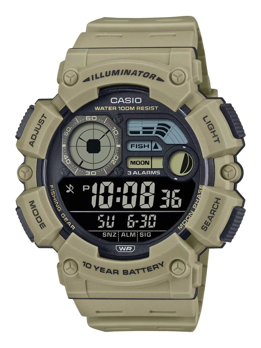 CASIO CASIO WS-1500H-5BV 100m watch — produkto nuotrauka