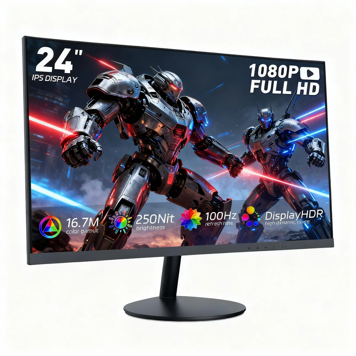 ReHisk ReHisk SG-24165 24" VA 100Hz 1ms FHD gaming monitor — 商品写真