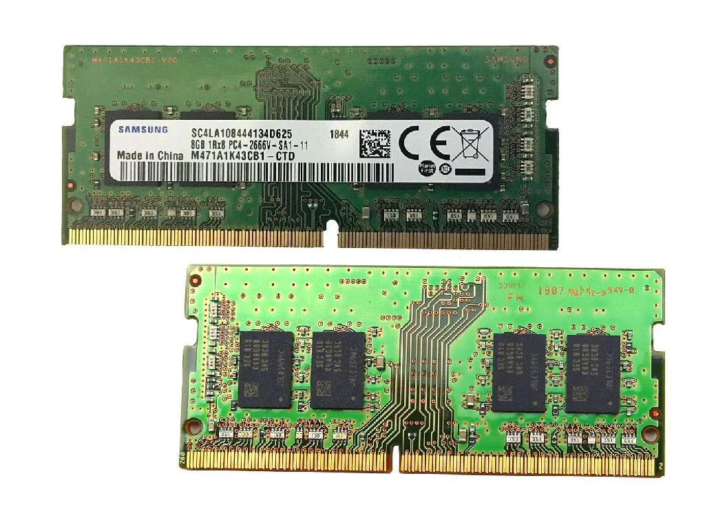 SAMSUNG SAMSUNG 2_Of_M471A1K43CB1-CTD 16GB 2x8GB DDR4 2666MHz 260-pin laptop RAM — foto produk