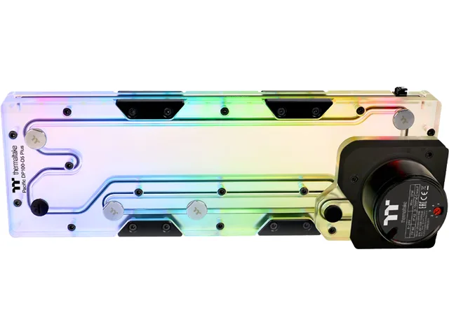 Thermaltake Thermaltake Pacific DP100-D5 Plus Distro Plate Pump Combo 200ml 360mm 18 LED CL-W263-PL00SW-A — 제품 사진