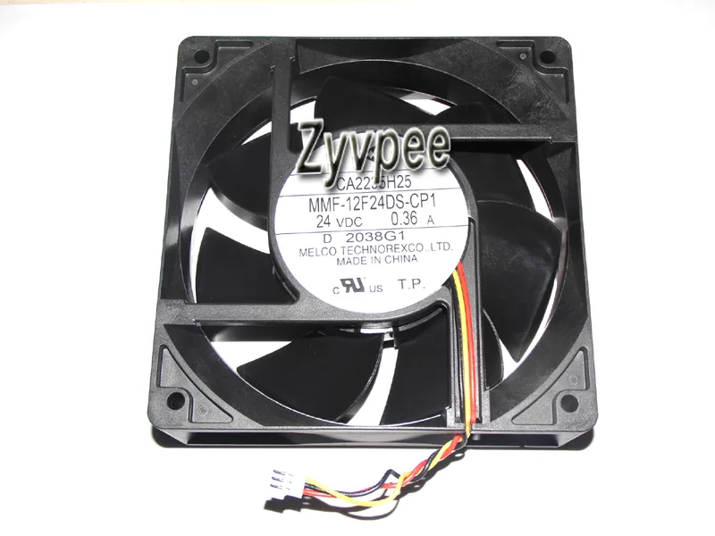 Zyvpee Zyvpee MMF-12F24DS-CP1 120mm 24V 0.36A 3-pin case fan — φωτογραφία προϊόντος