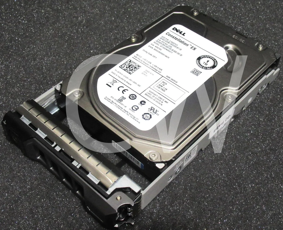 DELL DELL 1TB 7.2K SATA 6G LFF internal hard drive 9YZ164-036 — 商品写真