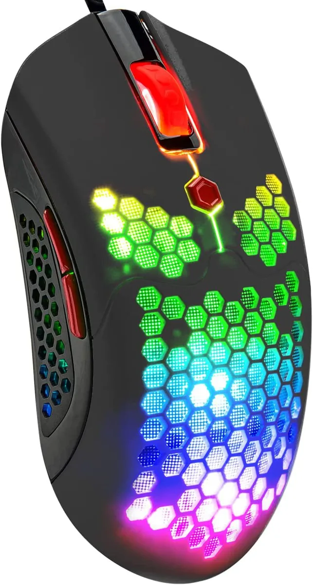 zhhcyyds zhhcyyds ZIYOULANG-M5 gaming mouse 16000 dpi 65g 6 buttons RGB — photo du produit
