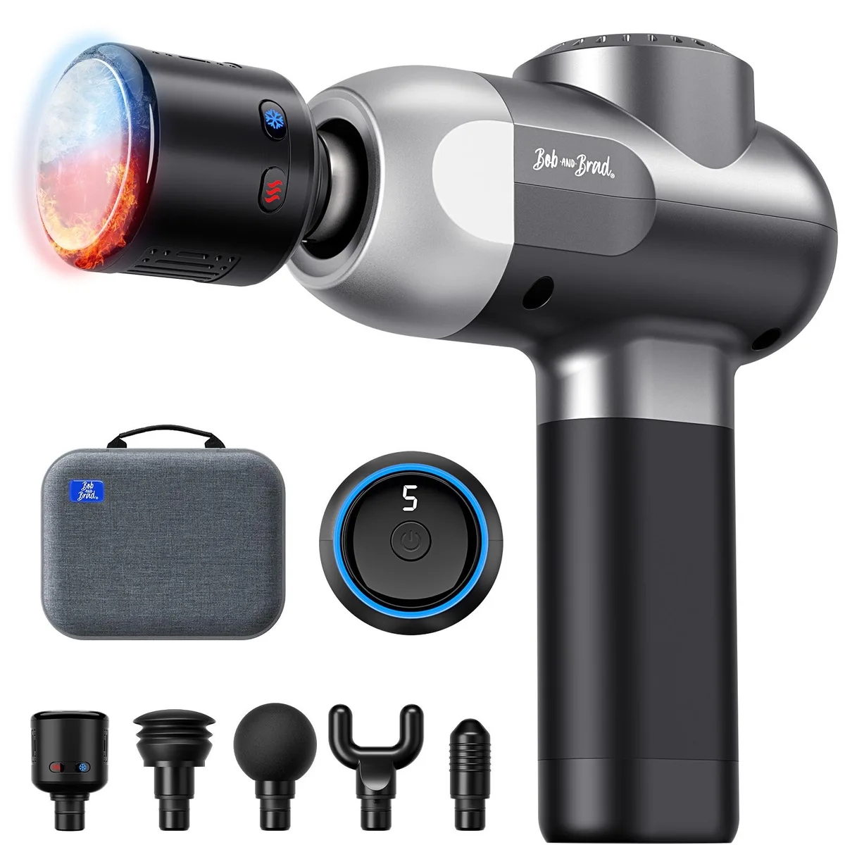 Bob and Brad Bob and Brad QL/DMS.C2-J Massage Gun 44 lbs 10mm 25W 1.5 lb — صورة المنتج