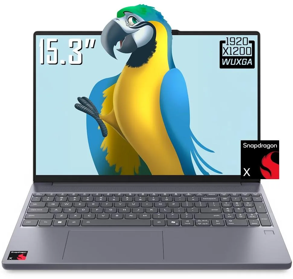 Lenovo Lenovo IdeaPad Slim 3X laptop Snapdragon X X1-26-100 16GB 512GB 15.3 WUXGA — photo du produit