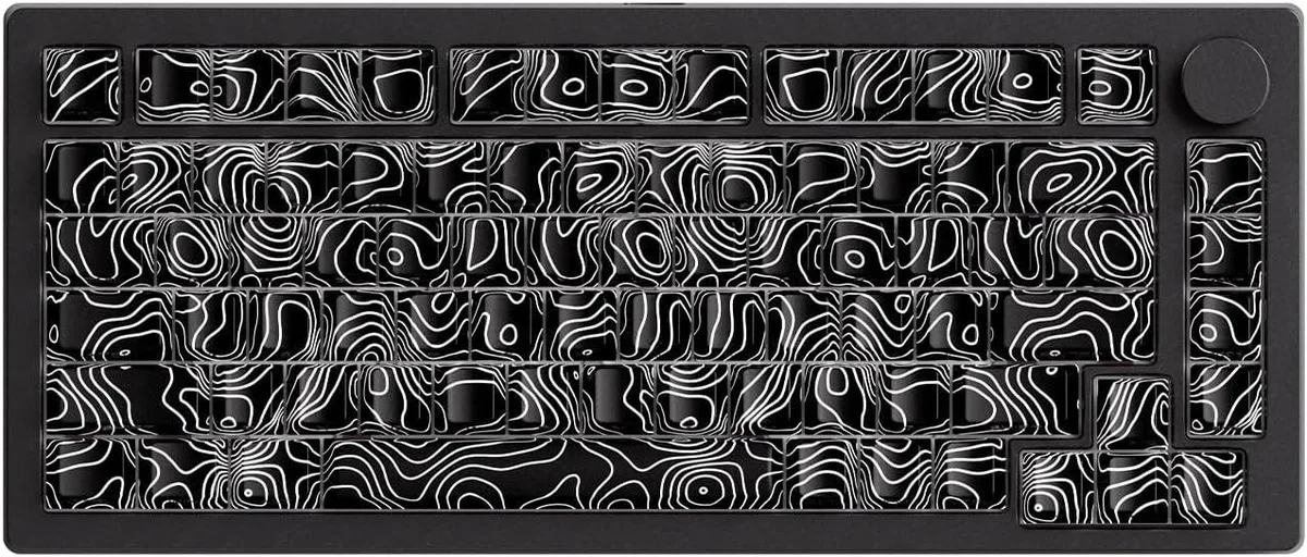 usbroway usbroway M1 V5 75% Aluminum Gaming Keyboard Topographic Knob 8000mAh — zdjęcie produktu
