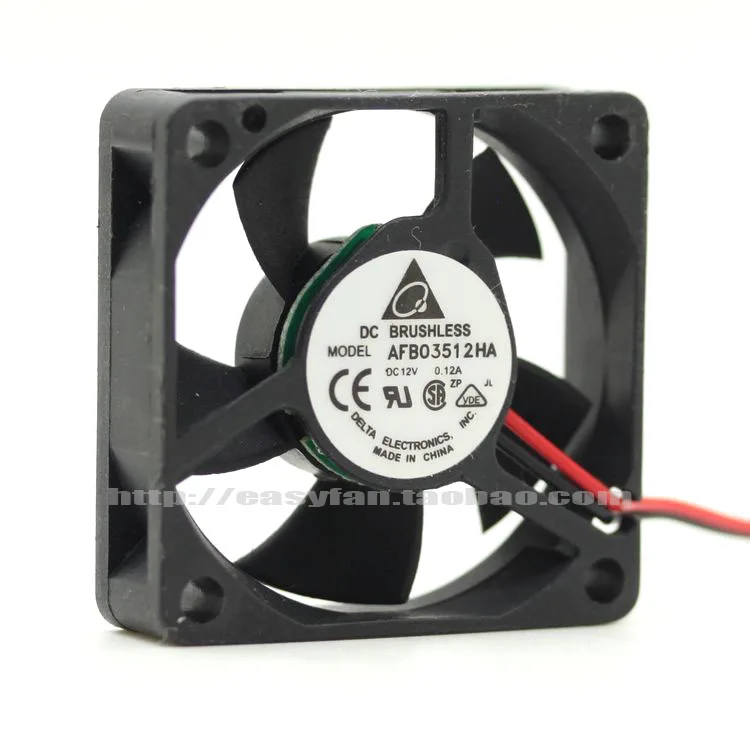 Zyvpee Zyvpee AFB03512HA 35mm 12V 0.12A 2-wire case fan — foto do produto