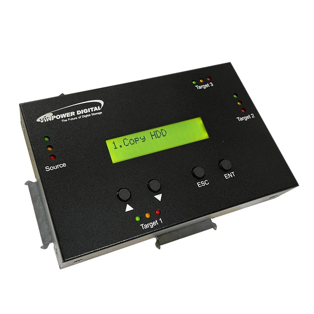 VinPower VinPower HDDMINIDUP-3 1 to 3 SATA 2.5" 3.5" Duplicator — 商品写真