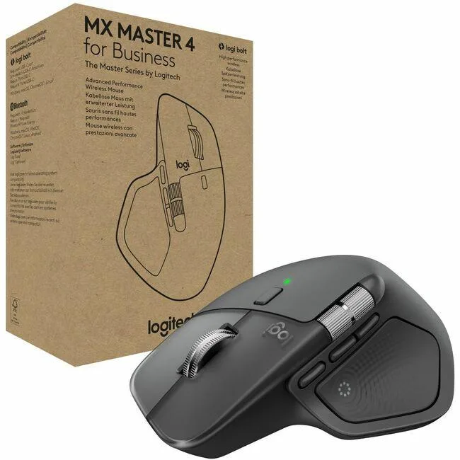 Logitech Logitech MX Master 4 for Business 910-007616 mouse — termékfotó