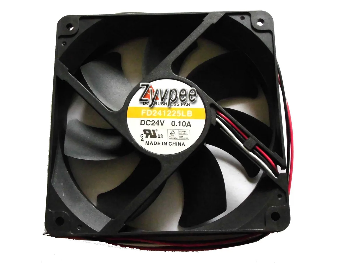 Zyvpee Zyvpee FD241225LB 120mm 24V 0.1A 3-Wire Case Fan — صورة المنتج
