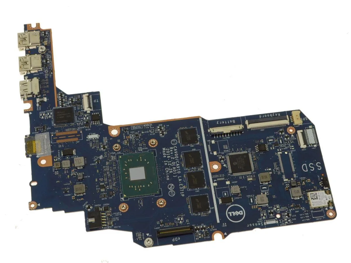 DELL DELL Latitude 3180 Motherboard Intel Celeron N3350 1.1GHz 4GB 64GB T5JKG — photo du produit