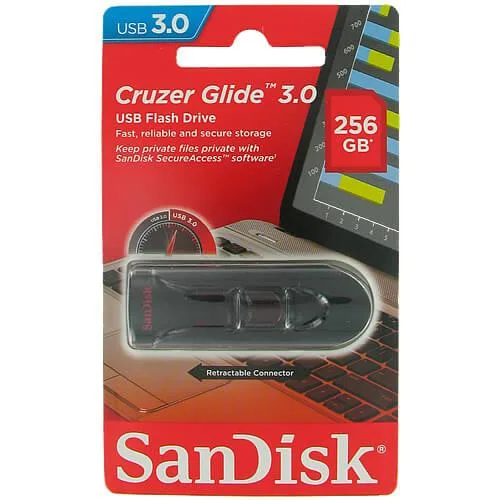 SanDisk SanDisk Cruzer Glide 256GB USB 3.0 Flash Drive SDCZ600-256G-G35 — zdjęcie produktu