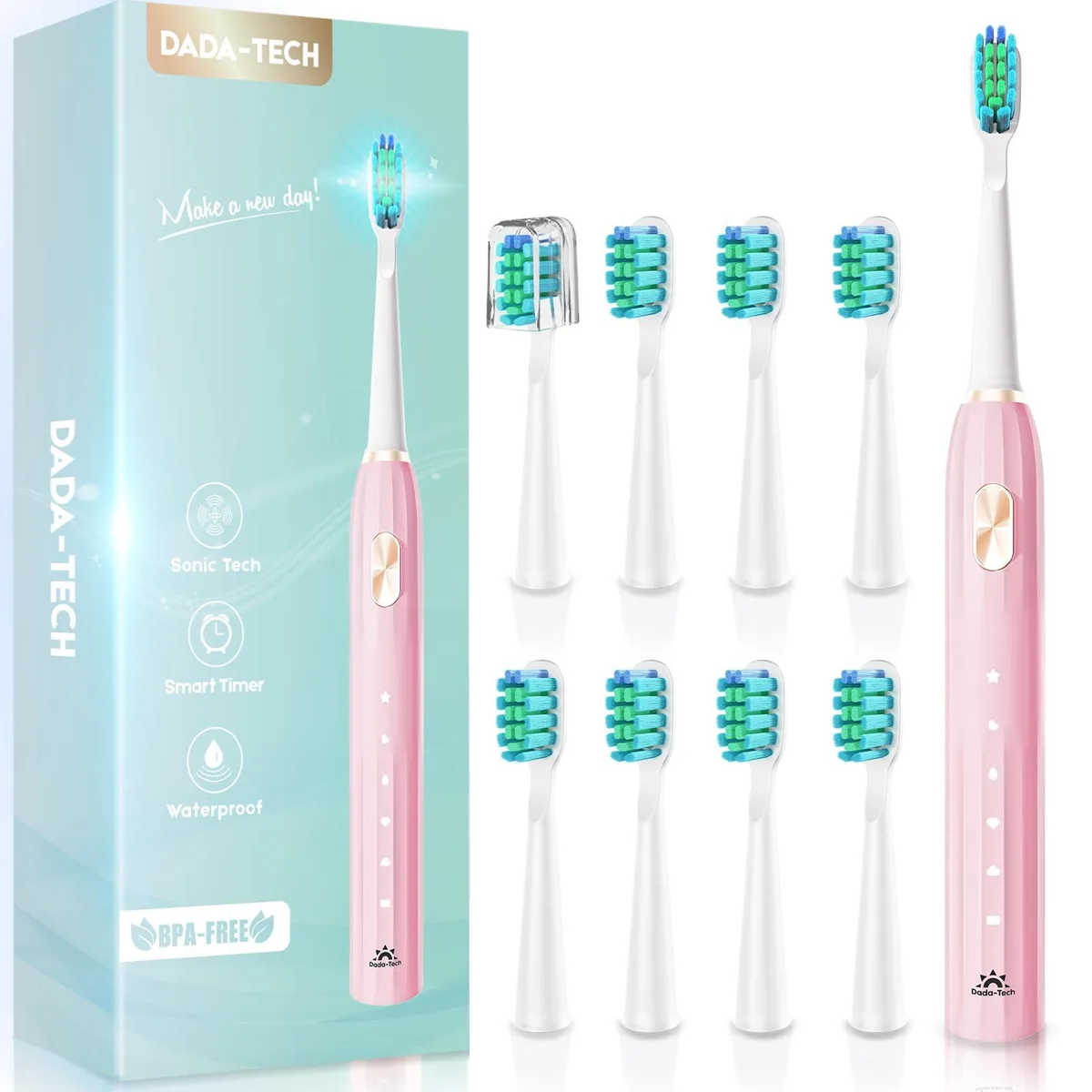  DADA-TECH DT-22 Pink Electric Toothbrush oral care — product photo